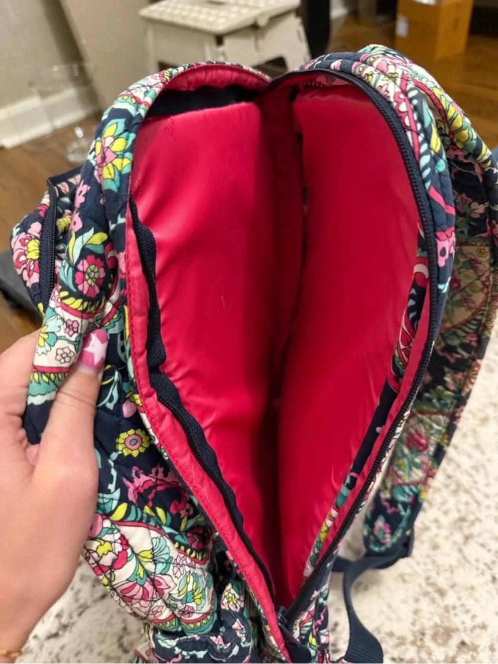 Vera Bradley Petal Paisley Backpack